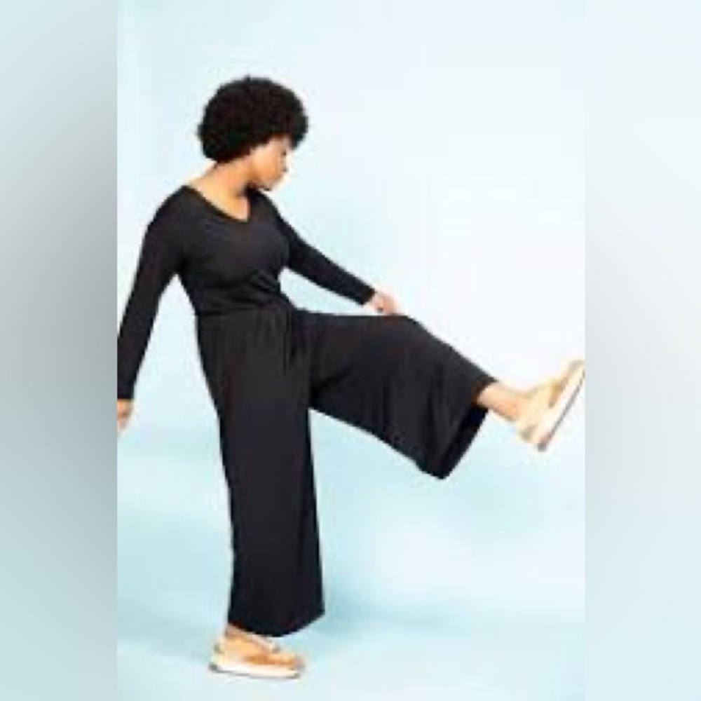 Sonnet James black long sleeve jumper XS pants jumpsuit